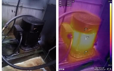 Termografía del sistema de lubricación